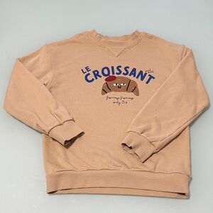 Le Croissant Tan Sweat Shirt
